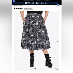 Thorn & Fable Dark Fairy Tale Books Retro Skirt